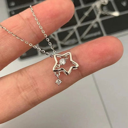 Alloy Star Choker Pendant