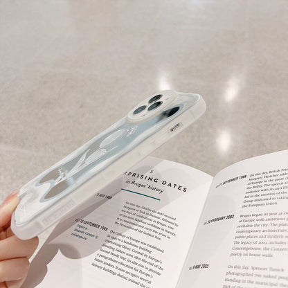 ミラー付きチューリップ型携帯ケース