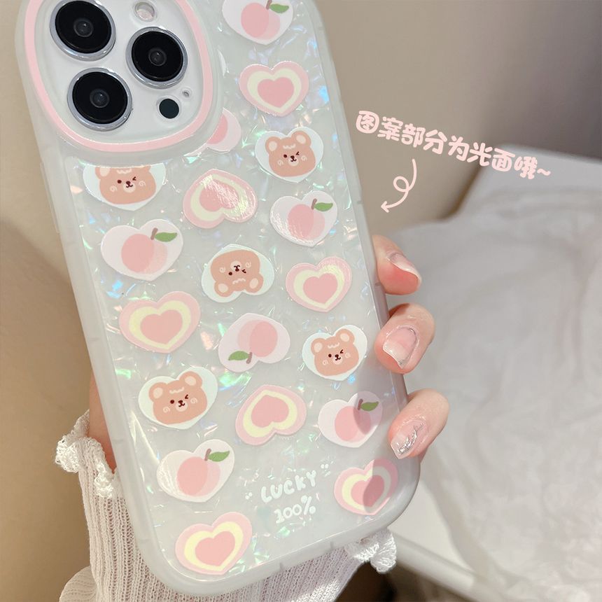 Phone Case Heart Bear