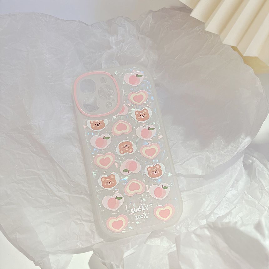 Phone Case Heart Bear