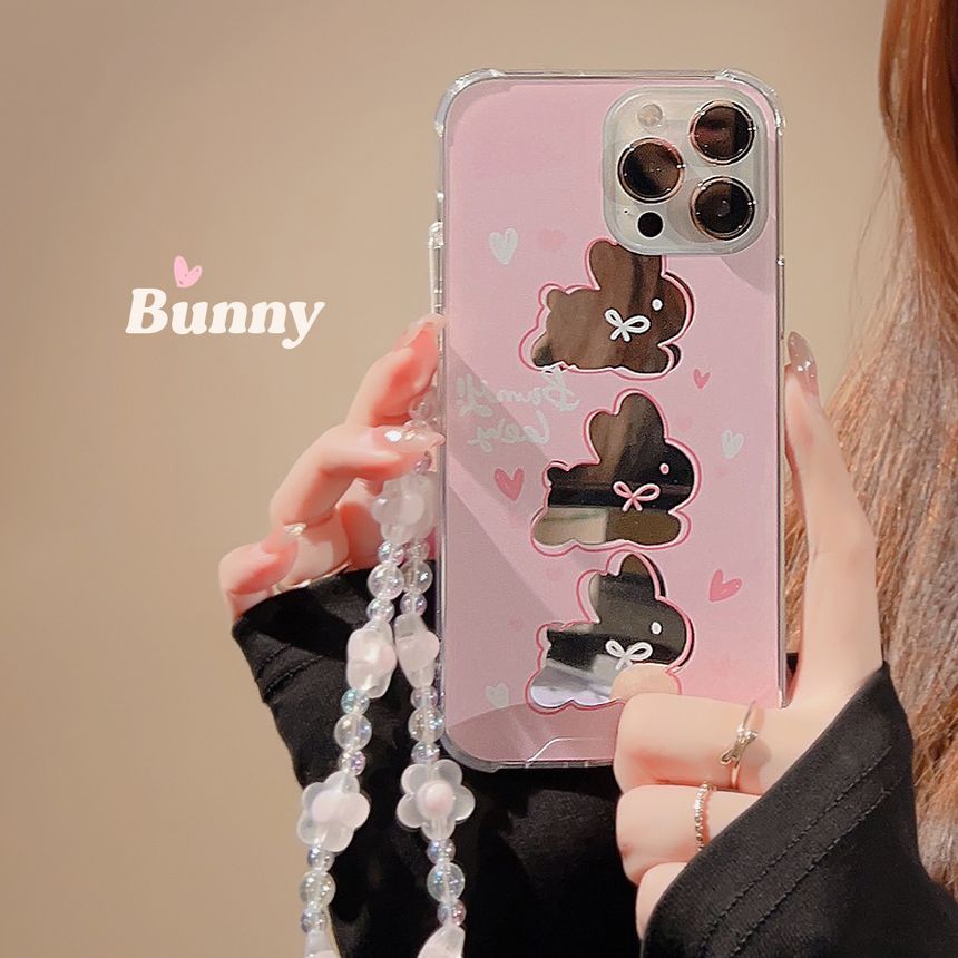 Phone Case Rabbit Mirrored