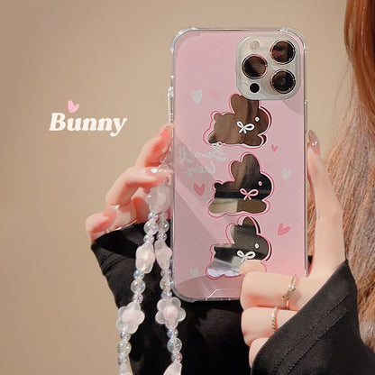 Phone Case Rabbit Mirrored