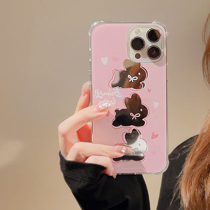 Phone Case Rabbit Mirrored