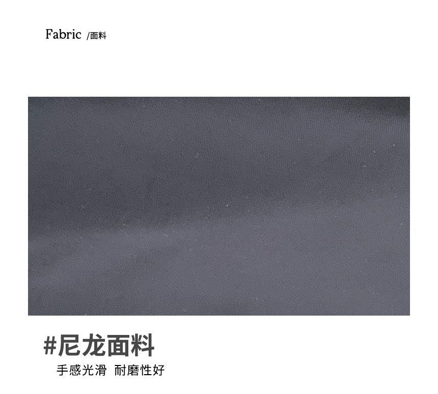 Drawstring Nylon Bucket Bag Multi-Pocket