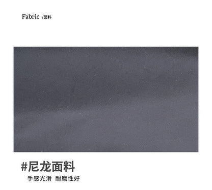 Drawstring Nylon Bucket Bag Multi-Pocket