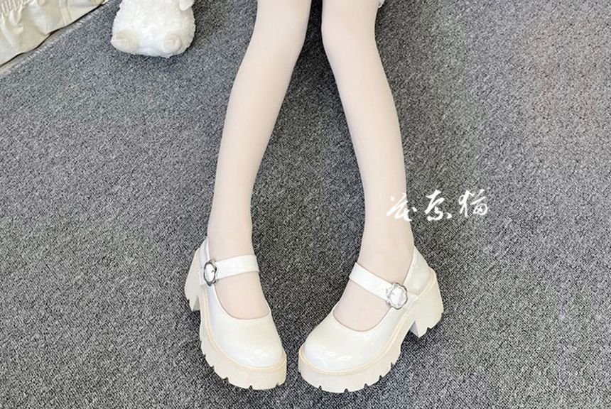 Trim Bow Stockings Plain Lace