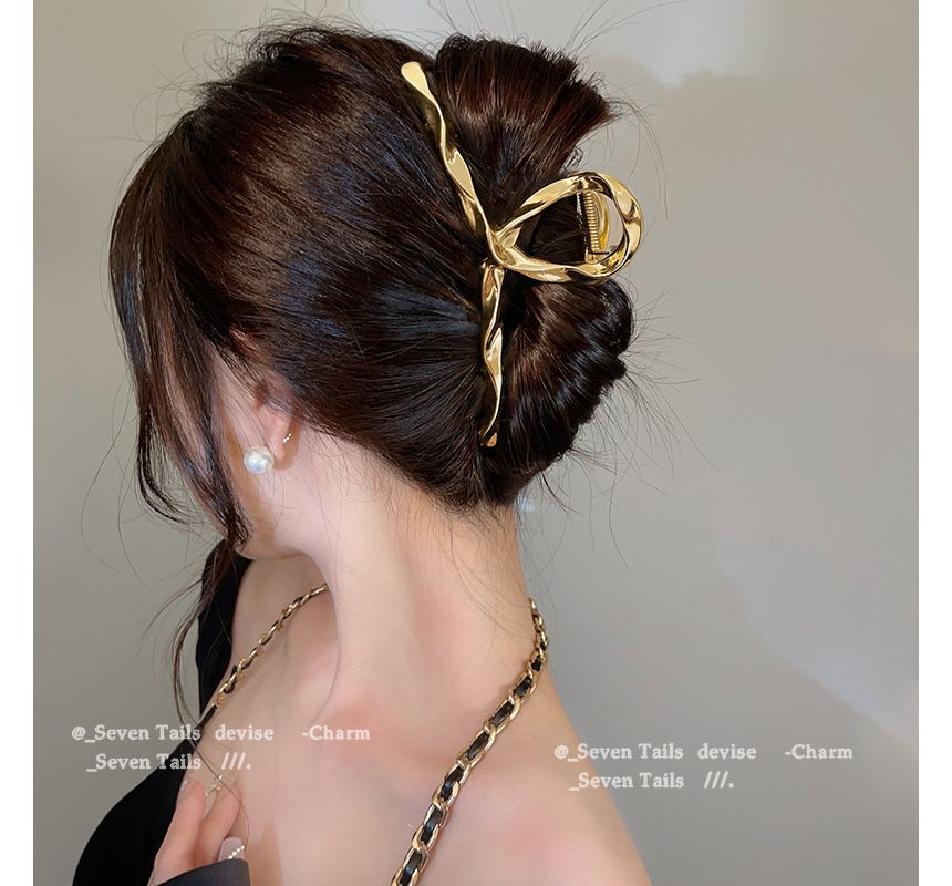 Clamp / Twisted designs) Alloy (various Hair Faux Pearl
