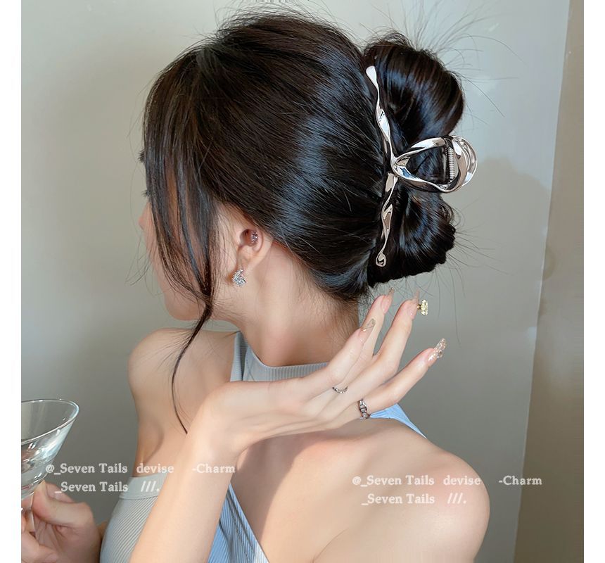 Clamp / Twisted designs) Alloy (various Hair Faux Pearl