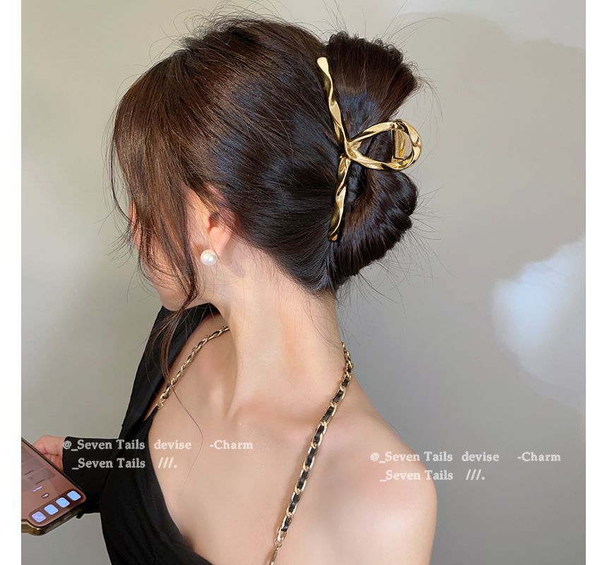 Clamp / Twisted designs) Alloy (various Hair Faux Pearl