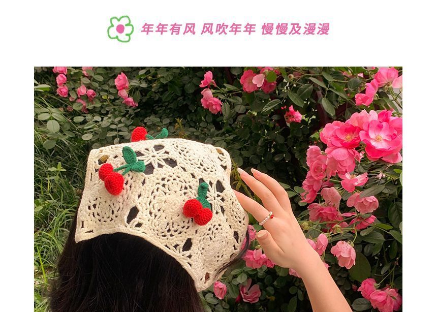 Floral Headband (various designs) Knit