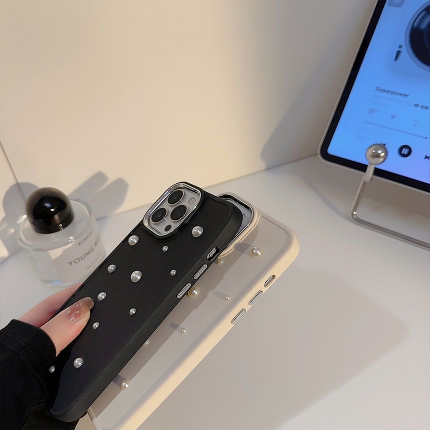 Case Phone Pearl Faux