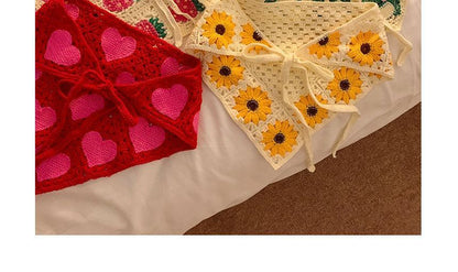 Crochet Patterned Bandana Sunglasses /