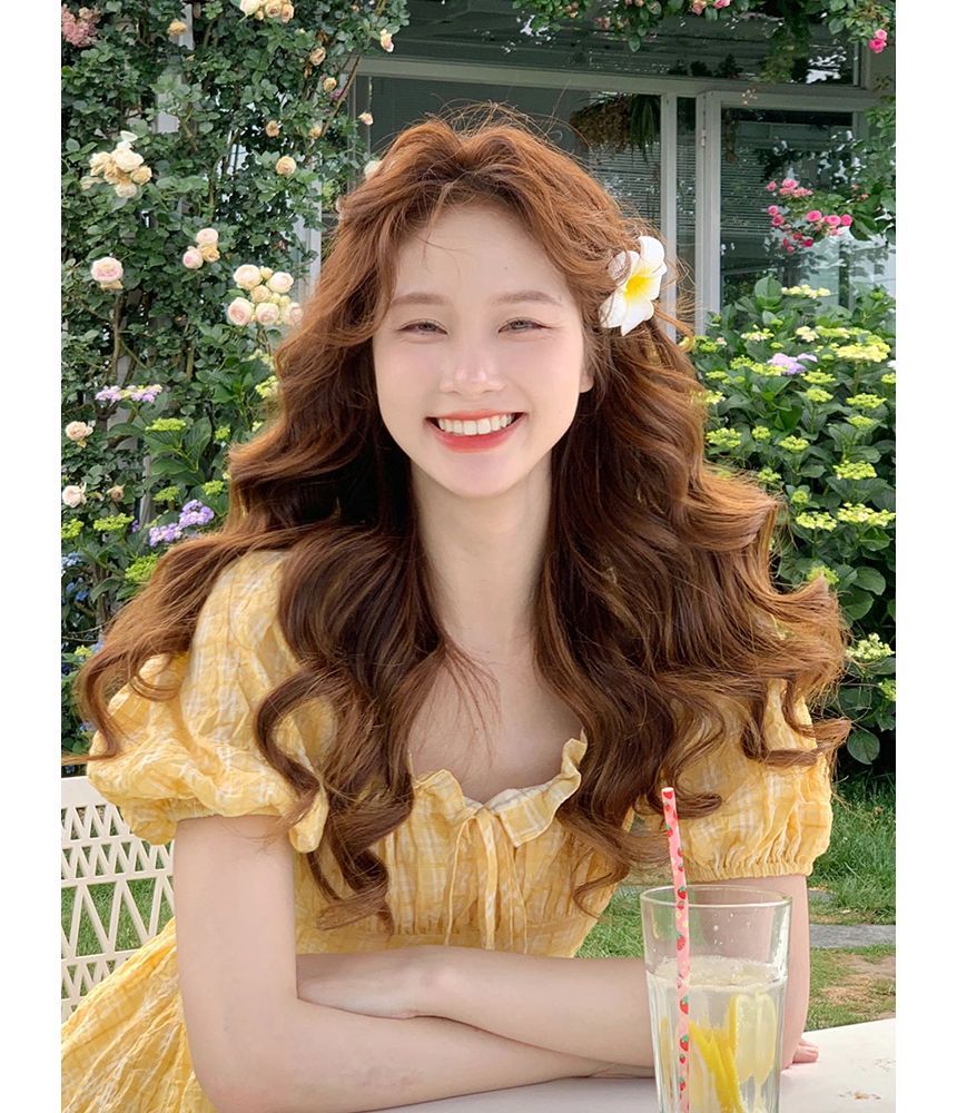 ヘアチョーカー/フラワークリップセット