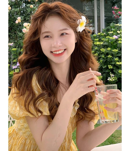 ヘアチョーカー/フラワークリップセット