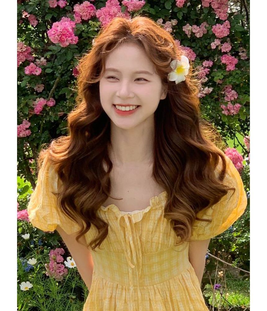 ヘアチョーカー/フラワークリップセット