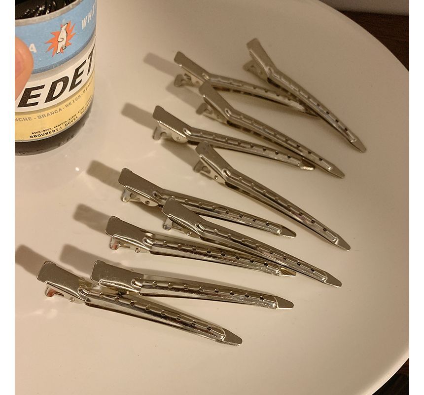 クリップヘアメタリックセット