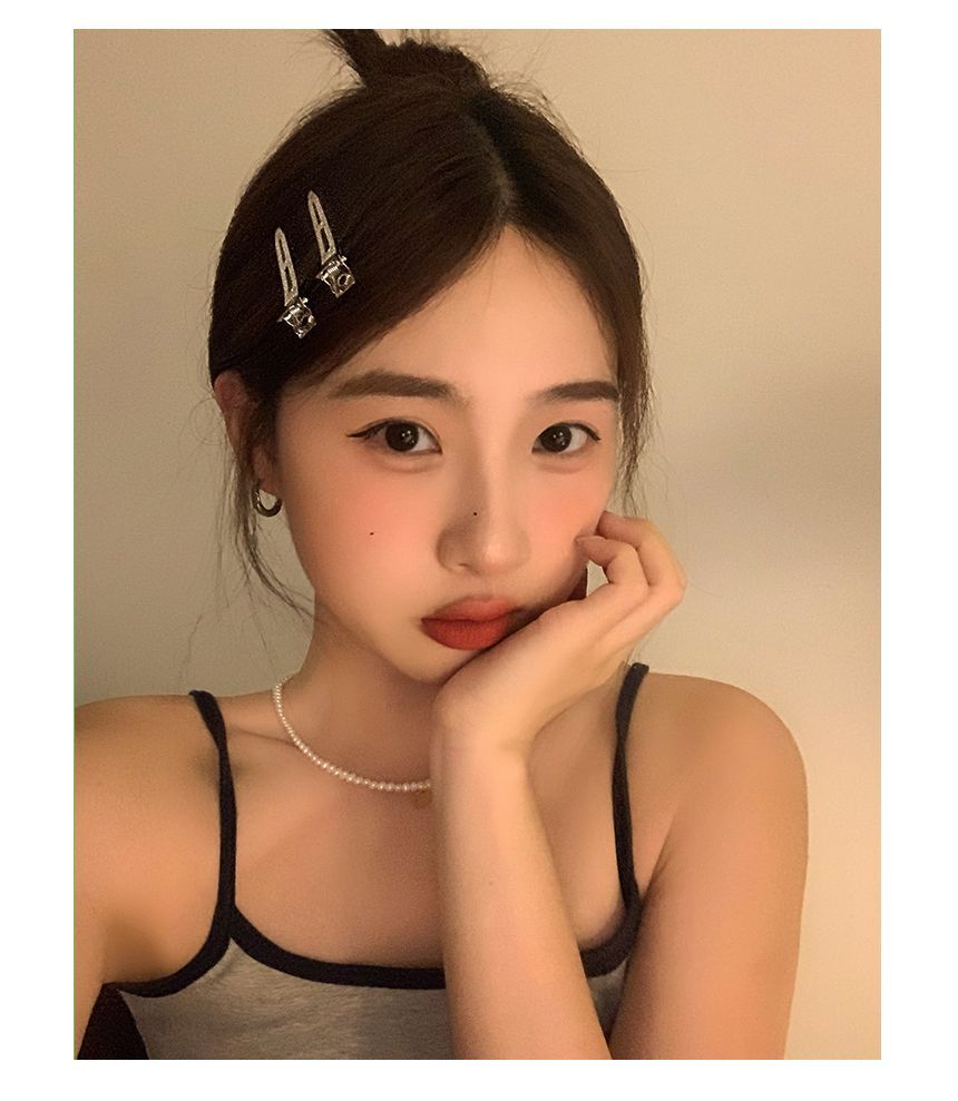 Hair Metallic Clip Set