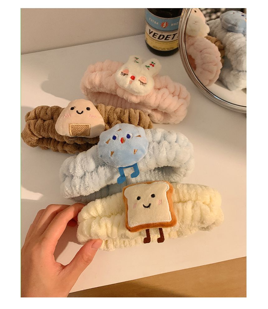 Face Wash Headband Cartoon