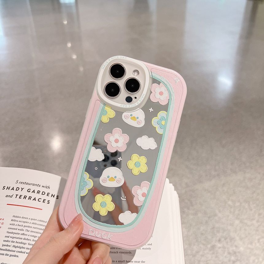 Duck Mirrored Phone Case - Compatible with iPhone