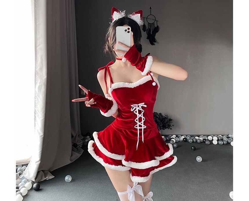 Lingerie X'Mas Costume Set