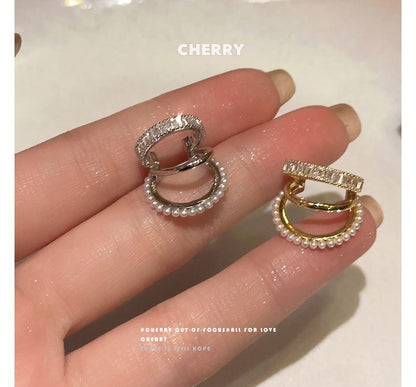 Cuff Layered Rhinestone Ear