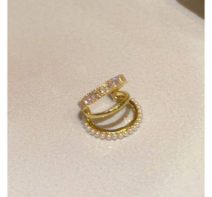 Cuff Layered Rhinestone Ear