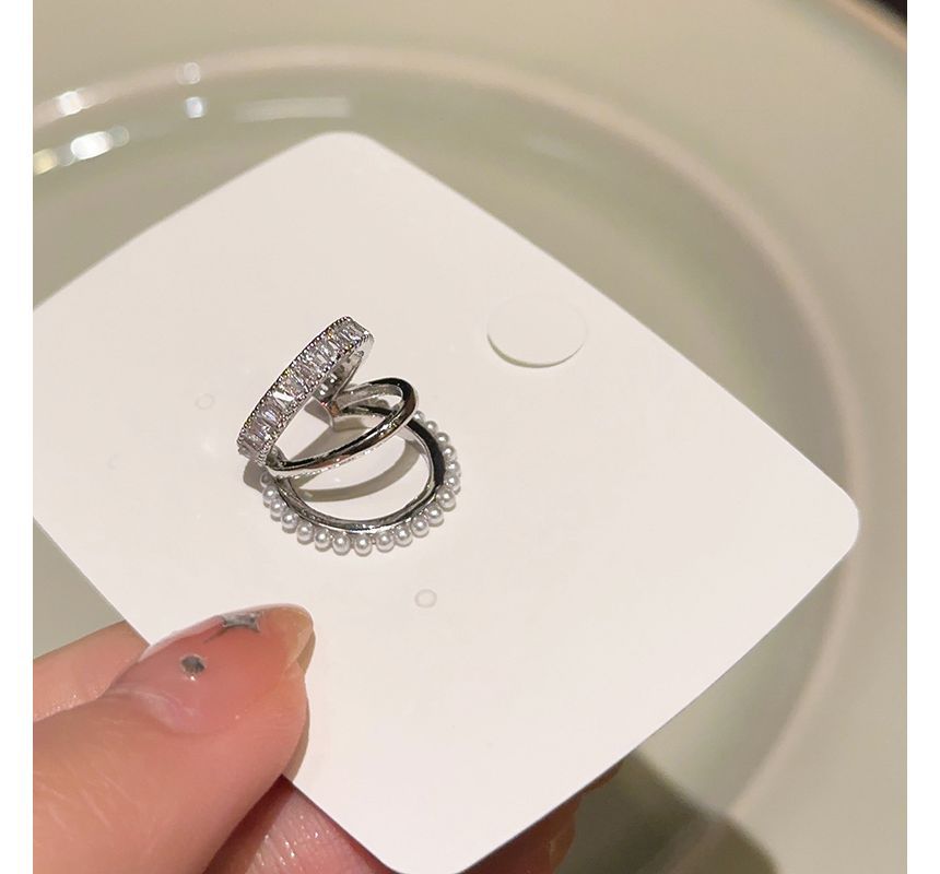 Cuff Layered Rhinestone Ear