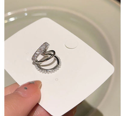 Cuff Layered Rhinestone Ear