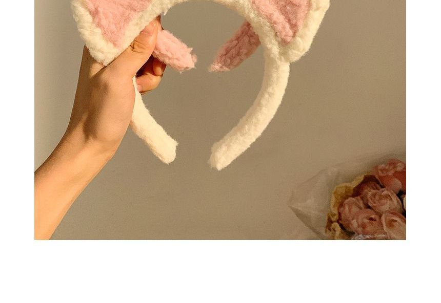 Chenille Cat Headband Ear