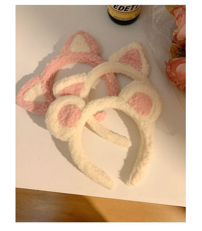 Chenille Cat Headband Ear