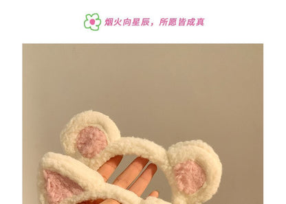 Chenille Cat Headband Ear