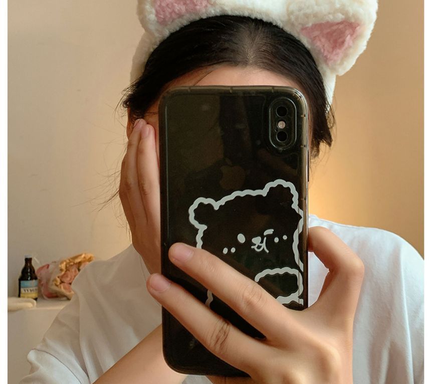 Chenille Cat Headband Ear