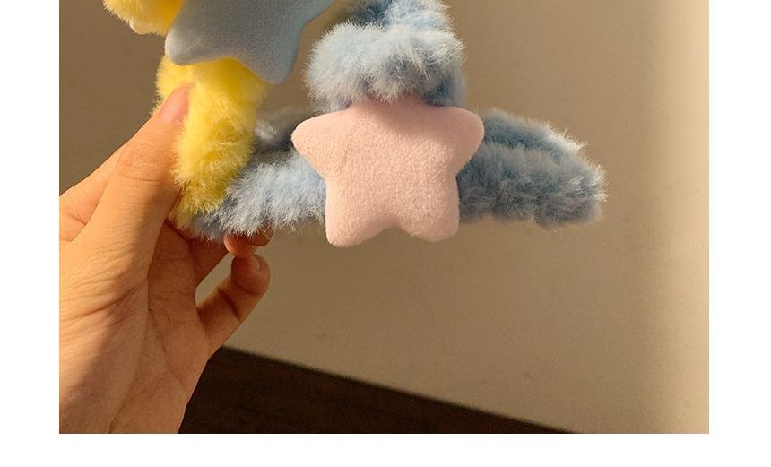 Hair Star Clamp Chenille