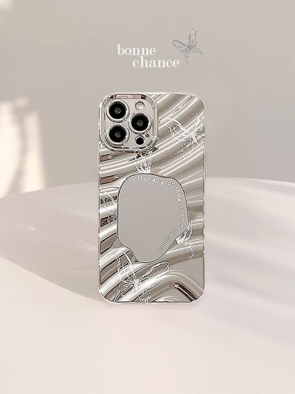 Phone Mirrored Butterfly Case