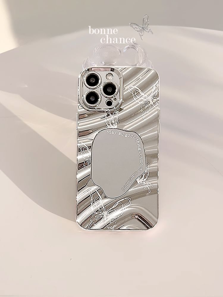 Phone Mirrored Butterfly Case
