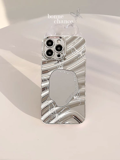 Phone Mirrored Butterfly Case