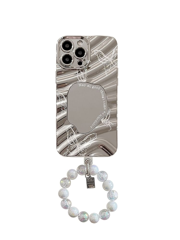 Phone Mirrored Butterfly Case