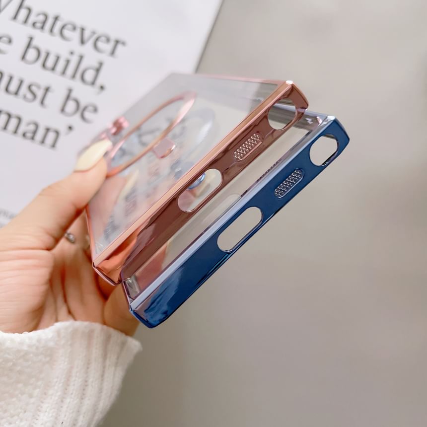 Einfache Handyhülle mit Magnetverschluss
