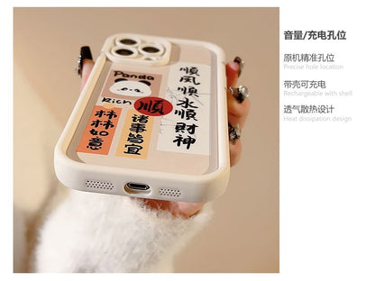 Characters Panda Case Phone Chinese