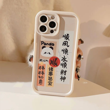 Characters Panda Case Phone Chinese