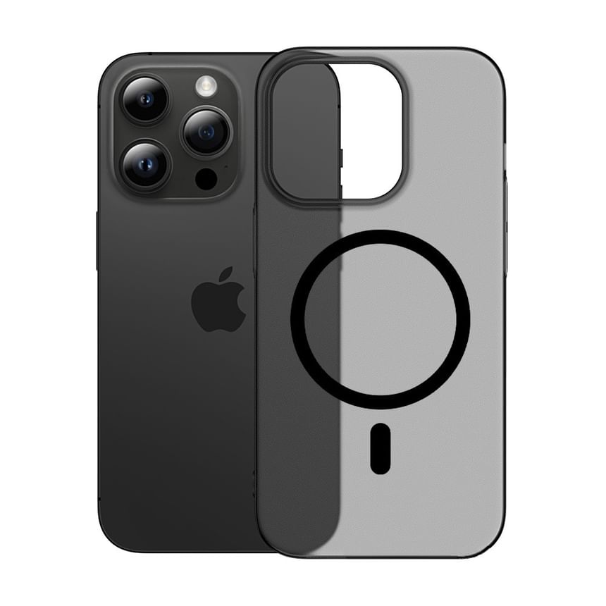 Frosted Magnetic Phone Case - Compatible with iPhone and MagSafe