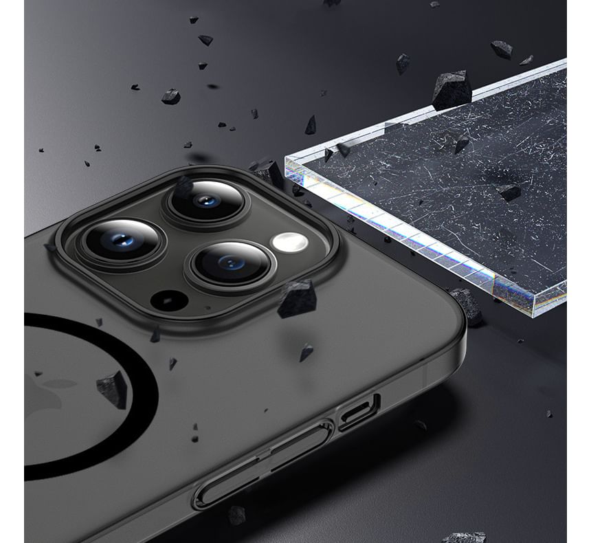 Frosted Magnetic Phone Case - Compatible with iPhone and MagSafe