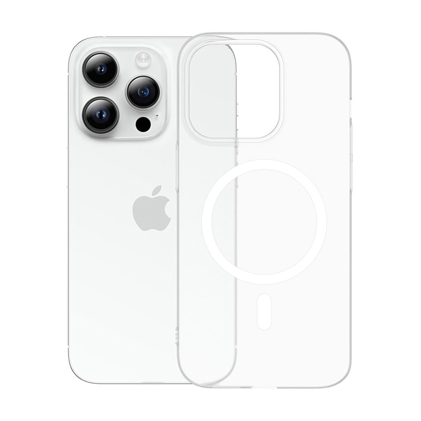 Frosted Magnetic Phone Case - Compatible with iPhone and MagSafe