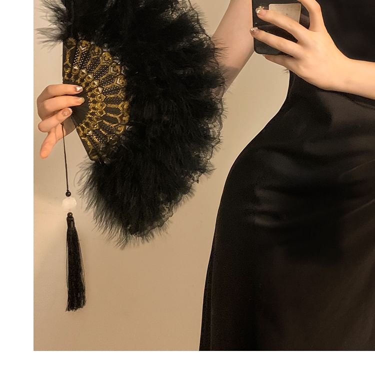 Lace Fan (Various Hand Designs) Foldable