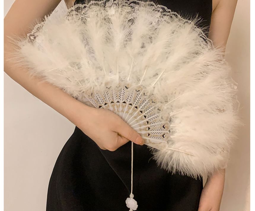 Lace Fan (Various Hand Designs) Foldable