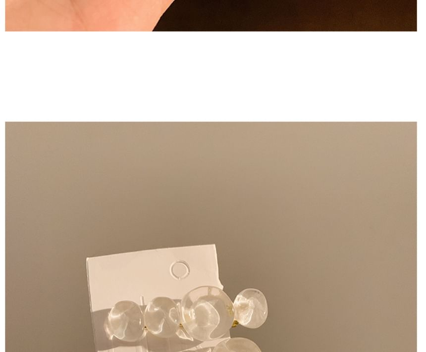 Hair Acrylic of (Various Designs) 2: Set Clip Bead