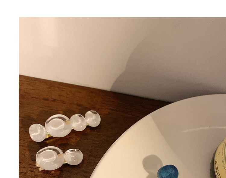 Hair Acrylic of (Various Designs) 2: Set Clip Bead