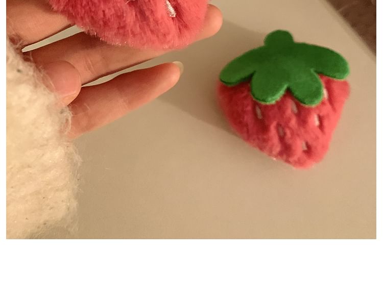 Strawberry Set Designs) Chenille (Various Clip / Hair