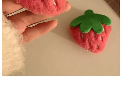 Strawberry Set Designs) Chenille (Various Clip / Hair