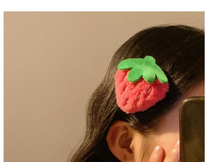 Strawberry Set Designs) Chenille (Various Clip / Hair